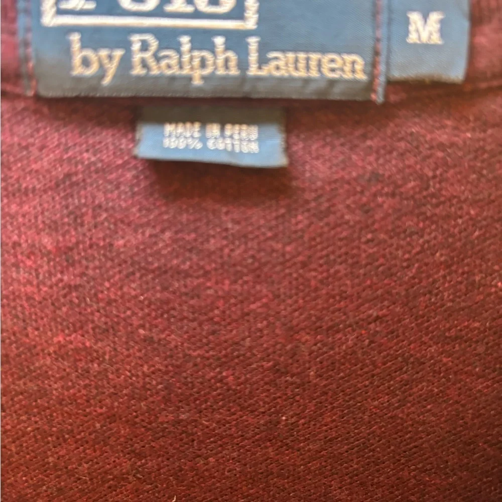 Ralph Lauren Deep Burgundy Polo Shirt